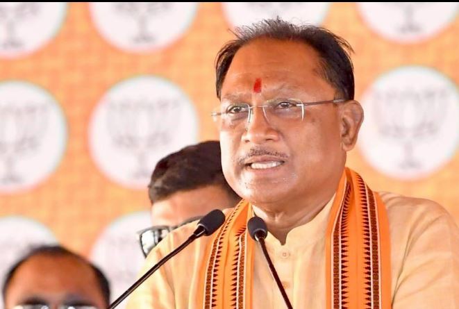 मुख्यमंत्री विष्णुदेव साय बोले - 2 सालों में नक्सल समस्या खत्म करने का लक्ष्य 1 dasfsa